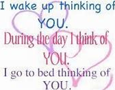 Image result for Woke Up Thinking of You