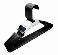 Image result for Black Plastic Department Store Pant Hangers