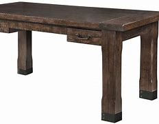 Image result for Dark Rustic Wood Desk