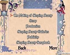 Image result for Sleeping Beauty DVD Menu