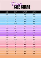 Image result for Dress Size Guide