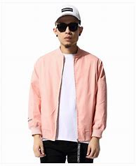 Image result for Pink Full Zip Jacket Men