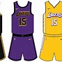 Image result for Lakers Jersey History