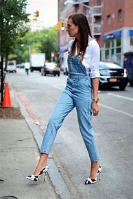 Image result for How to Wear Overalls