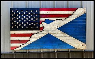 Image result for Scottish American Flag