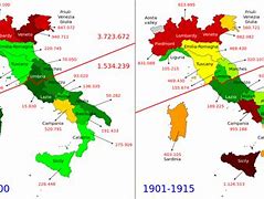 Image result for Italian Immigration Map