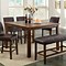 Image result for Gray Dining Room Sets with Bench