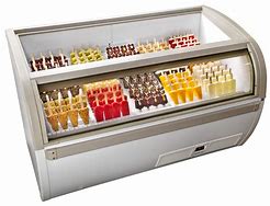 Image result for Upright Shallow Display Freezer