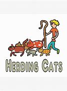 Image result for Herding Cats Cartoon