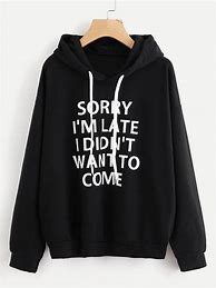 Image result for Print Hoodie Shein