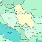 Image result for Map of Kosovo in Europe
