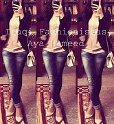 Image result for Denim Jacket and Joggers