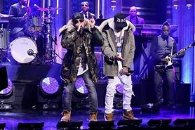 Image result for Tyga and Chris Brown Show