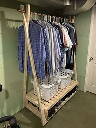 Image result for DIY Clothes Drying Hanger