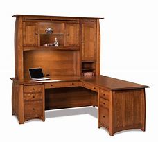 Image result for Vintage Desk with Hutch and Planter