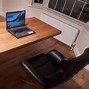 Image result for Home Office Desk UK 90Cm Wide Dark Wood
