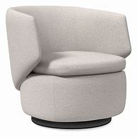 Image result for Crescent Swivel Chair, Poly, Twill, Sand, Concealed Supports