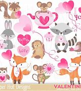 Image result for Valentine's Day Animal Clip Art