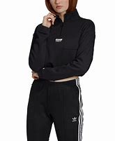 Image result for Adidas Hooded Cropped Sweatshirt