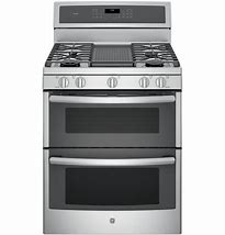Image result for Stainless Steel Gas Double Oven