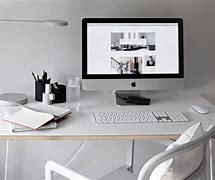 Image result for minimalist pc desk