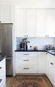 Image result for Kitchen Designs with Black Countertops