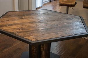 Image result for Steel and Reclaimed Wood Furniture