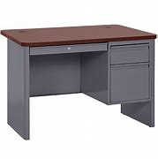 Image result for Single Pedestal Steel Desk