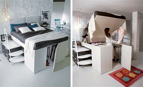 Clever Bed Designs With Integrated Storage For Max Efficiency