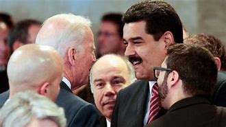 Image result for Biden and Maduro Shaking Hands