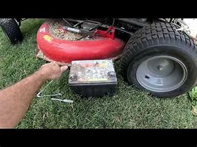Image result for Craftsman R110 Riding Mower Battery