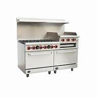 Image result for Commercial Gas Range Stove