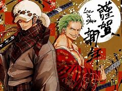Image result for Zoro and Law