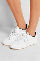 Image result for Women's White Leather Tennis Shoes