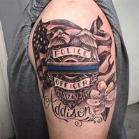 Image result for Law Enforcement Memorial Tattoos