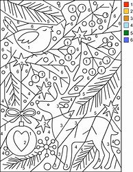 Image result for Color Number Coloring Pages