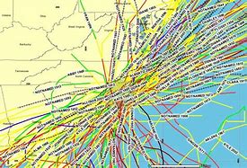 Image result for North Carolina Hurricane Map