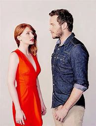 Image result for Chris Pratt and Bryce Dallas Howard