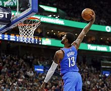 Image result for Paul George Dunking Clippers