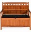 Image result for Outdoor Bench Storage Seating