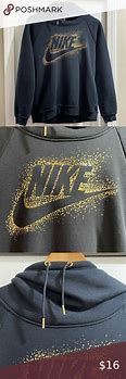 Image result for Women Blue Gold Nike Sweatshirt