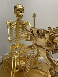 Image result for Skeleton Metal Art