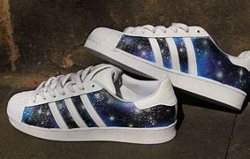 Image result for Retro Adidas High Tops Galaxy