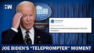 Image result for Joe Biden Teleprompter