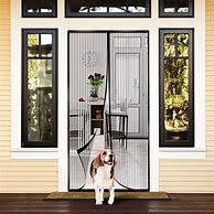 Image result for Magnetic Screen Door With Heavy Duty Magnets And Mesh Curtain By Everyday Home