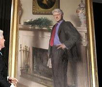 Image result for Bill Clinton Portrait Dress