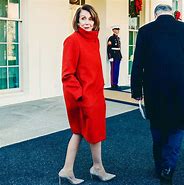 Image result for Nancy Pelosi Wearing Red Coat