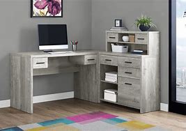 Image result for Grey Computer Desks for Home