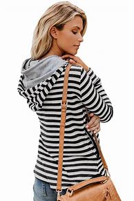Image result for Old Navy Black and White Striped Hoodie