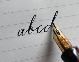 Image result for Calligraphy Pen Writing